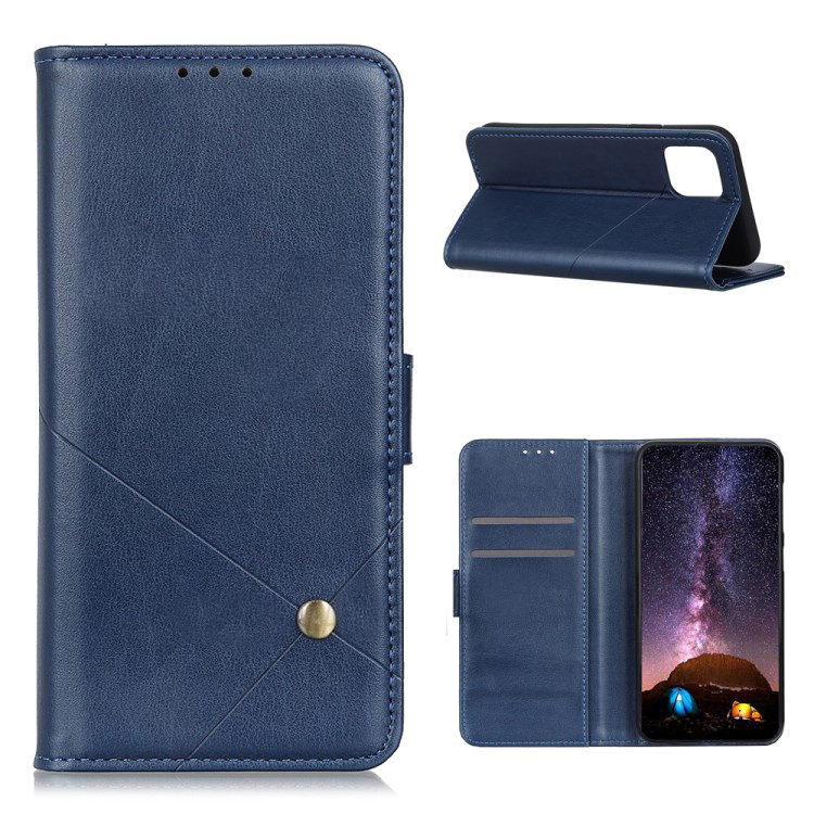 Case Xiaomi Mi 11#เคสฝาพับหนัง PU แบบกระเป๋าสตางค์ Rivet Decor PU Leather Wallet Stand Phone Cover