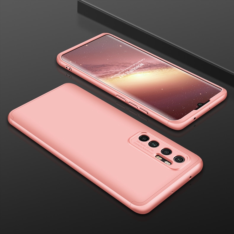 เคส Xiaomi Mi Note 10 Lite #เคสฝาหลังพลาสติกแข็ง Detachable All-wrapped Matte แยกชิ้นได้