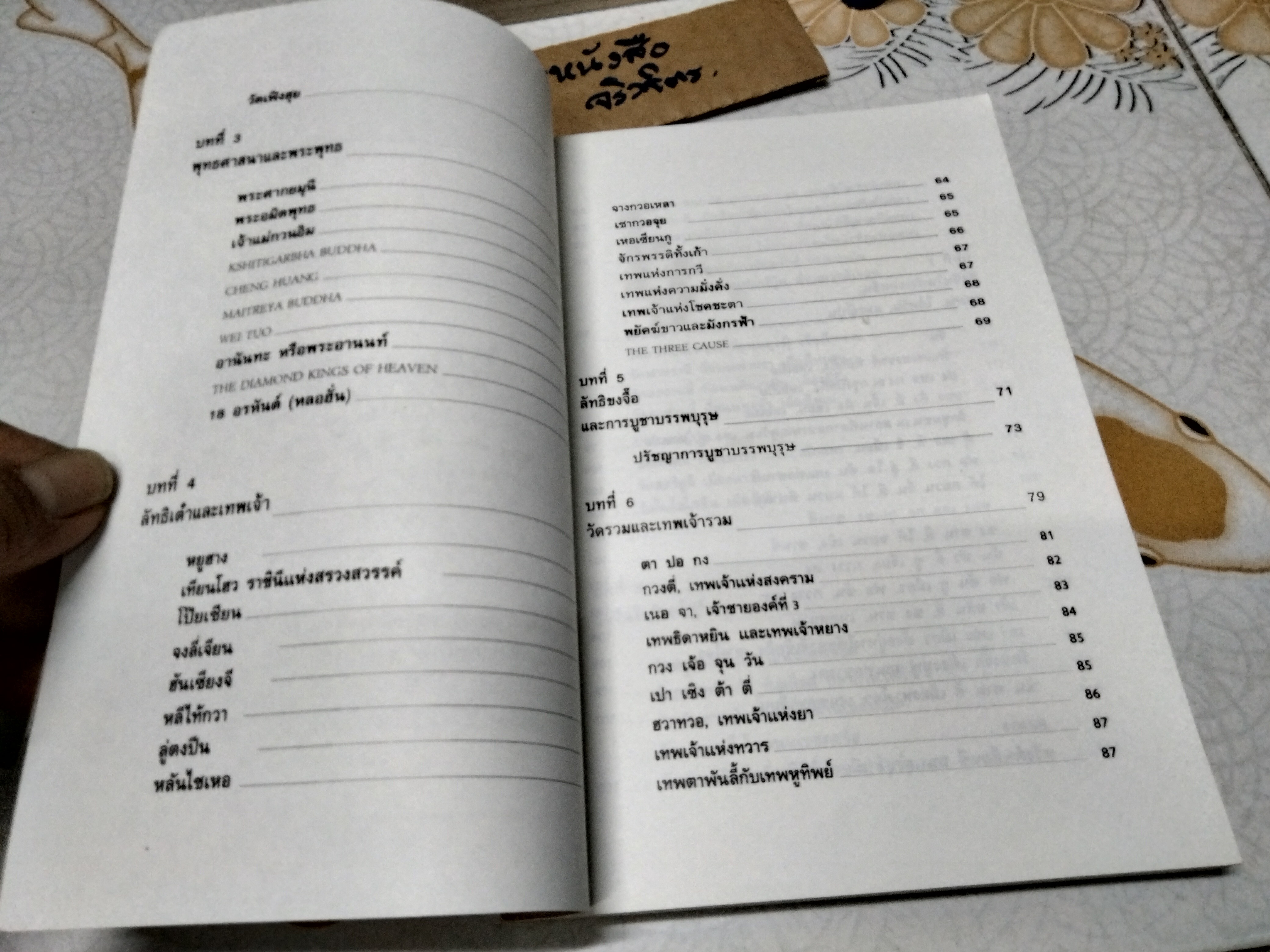 ตำนานวัดและเทพเจ้าจีน เอวีลีน ลิป เขียน ต้าฟู๊ เรียบเรียง **สินค้าหมด**