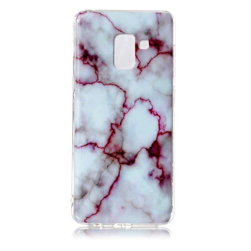 Case Samsung Galaxy J6 (2018) #เคสฝาหลัง TPU นิ่มพิมพ์ลายรูปแบบลายหินอ่อน