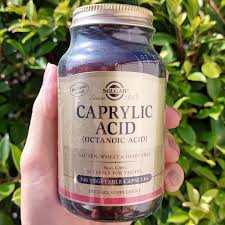 (Pre Order) Solgar® Caprylic Acid 100 Vegetable Capsules กรดคาไพรลิกกรดไขมันสายกลาง ปรับสมดุลของจุลชีพในลำไส้ ให้พลังงานแก่สมอง