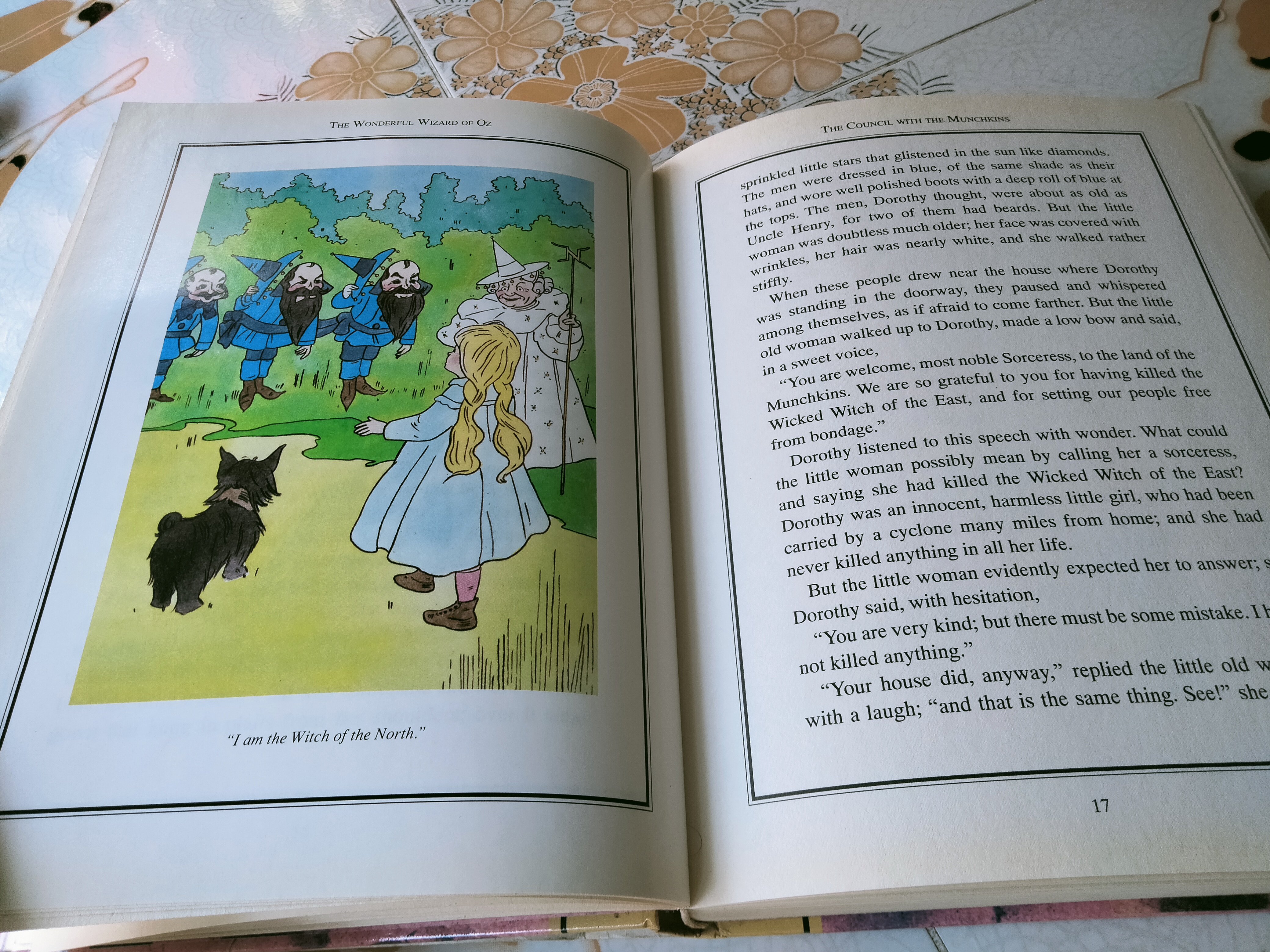 CHILDREN'S TREASURY - The Wonderful Wizard of Oz by L. Frank Baum, Illustrated by Linda Duff