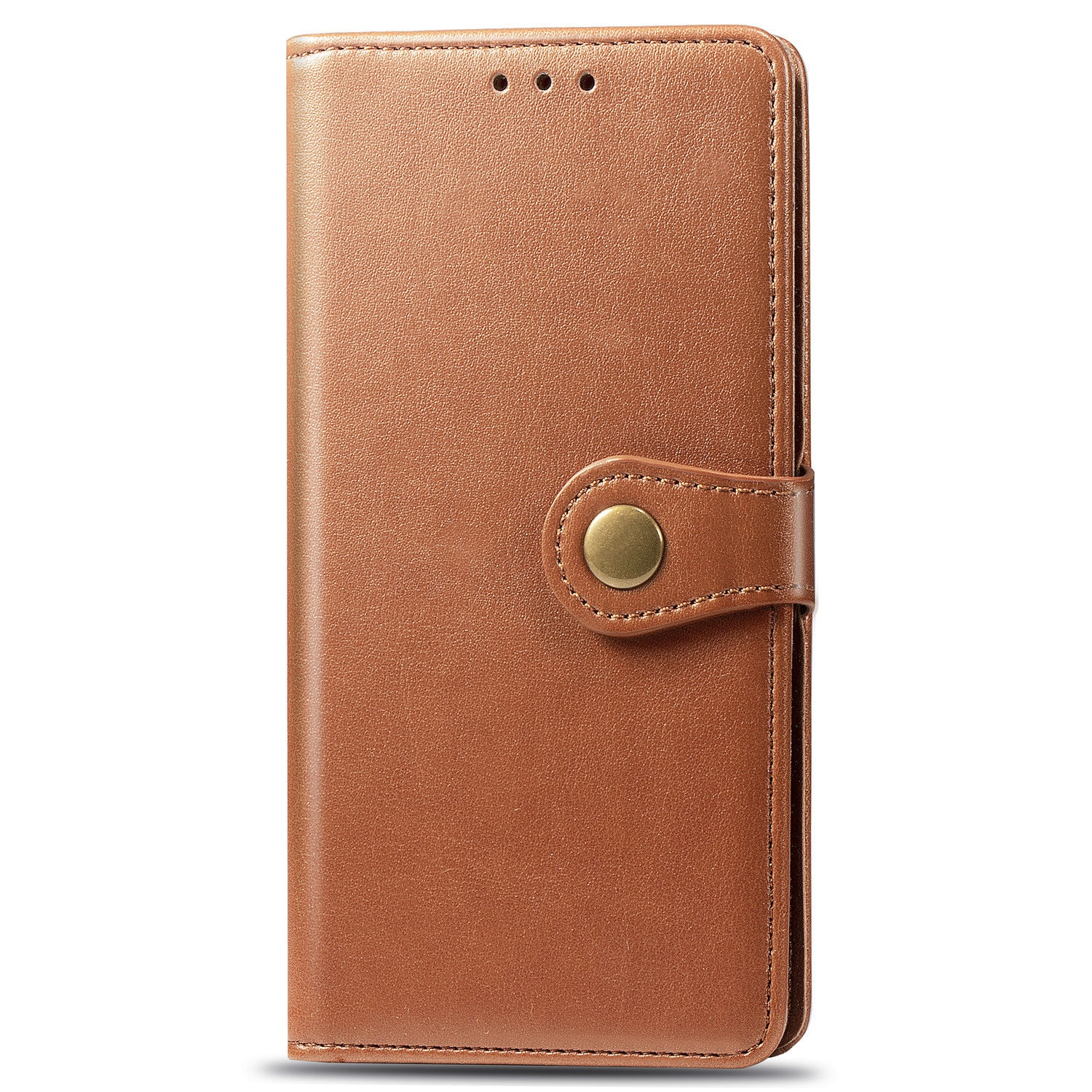 Case OPPO A9 (2020)/A5 (2020) #เคสฝาพับแถบปิดแม่เหล็กพับตั้งได้ Magnetic Closure Wallet Lanyard Leather