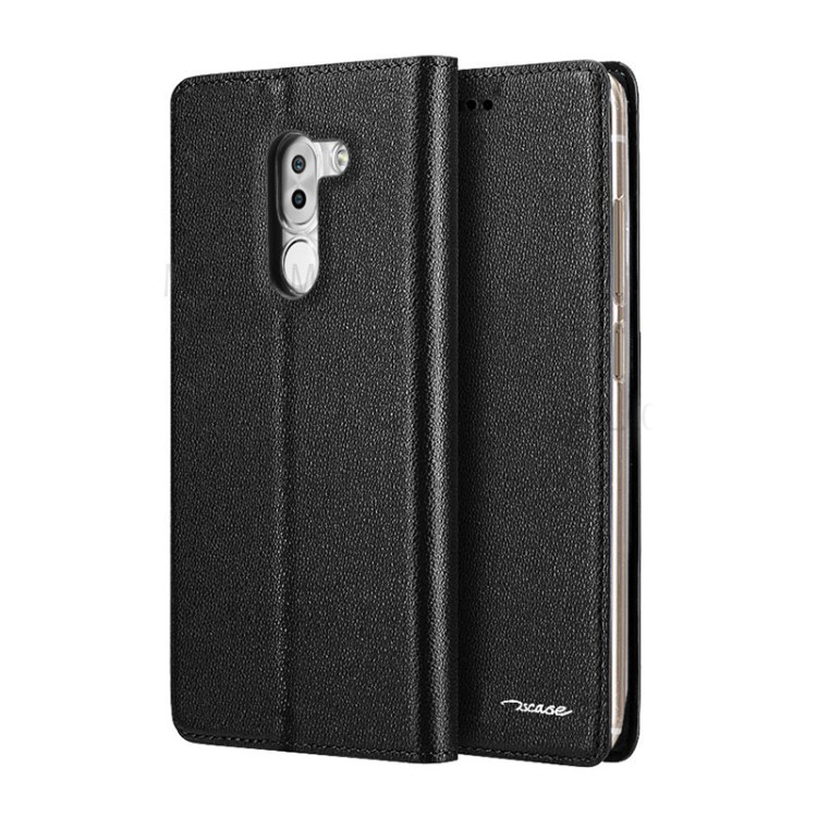 Case Huawei GR5 2017 เคสฝาพับหนังแท้ TSCASE