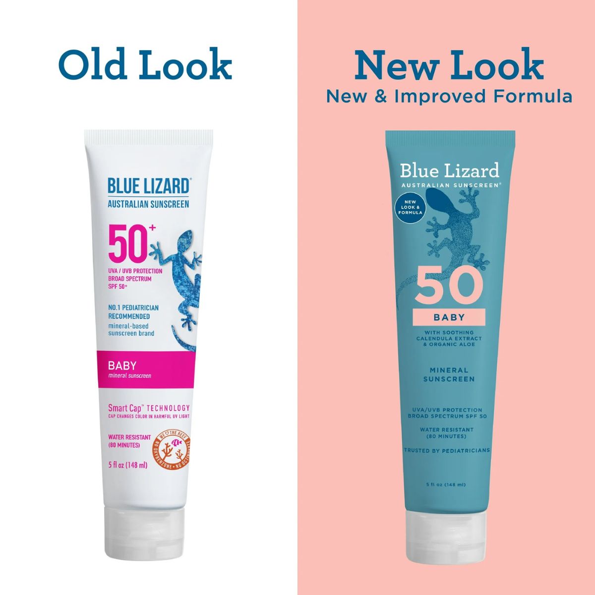 Blue Lizard® Baby Mineral Sunscreen Tube SPF 50+ ครีมกันแดด สำหรับเด็ก แบบหลอดโลชั่นและแบบแท่ง