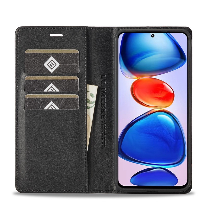 เคส Samsung Galaxy S21 FE 5G#เคสฝาพับลายคาร์บอนไฟเบอร์สีดำคาดแดงมีช่องใส่การ์ด Carbon Fiber Wallet Card Slot Magnet Stand Phone Cover