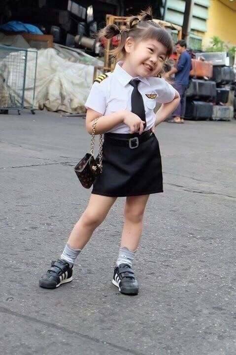 ชุดกัปตันนักบินเด็ก