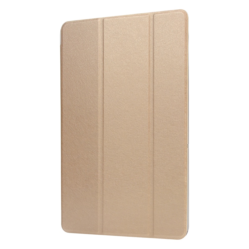 Case Samsung Galaxy Tab S6 Lite 10.4 SM-P610 P615 P617 #เคสฝาพับหนัง PU พับสามพับ Silk Texture Leather Stand Case