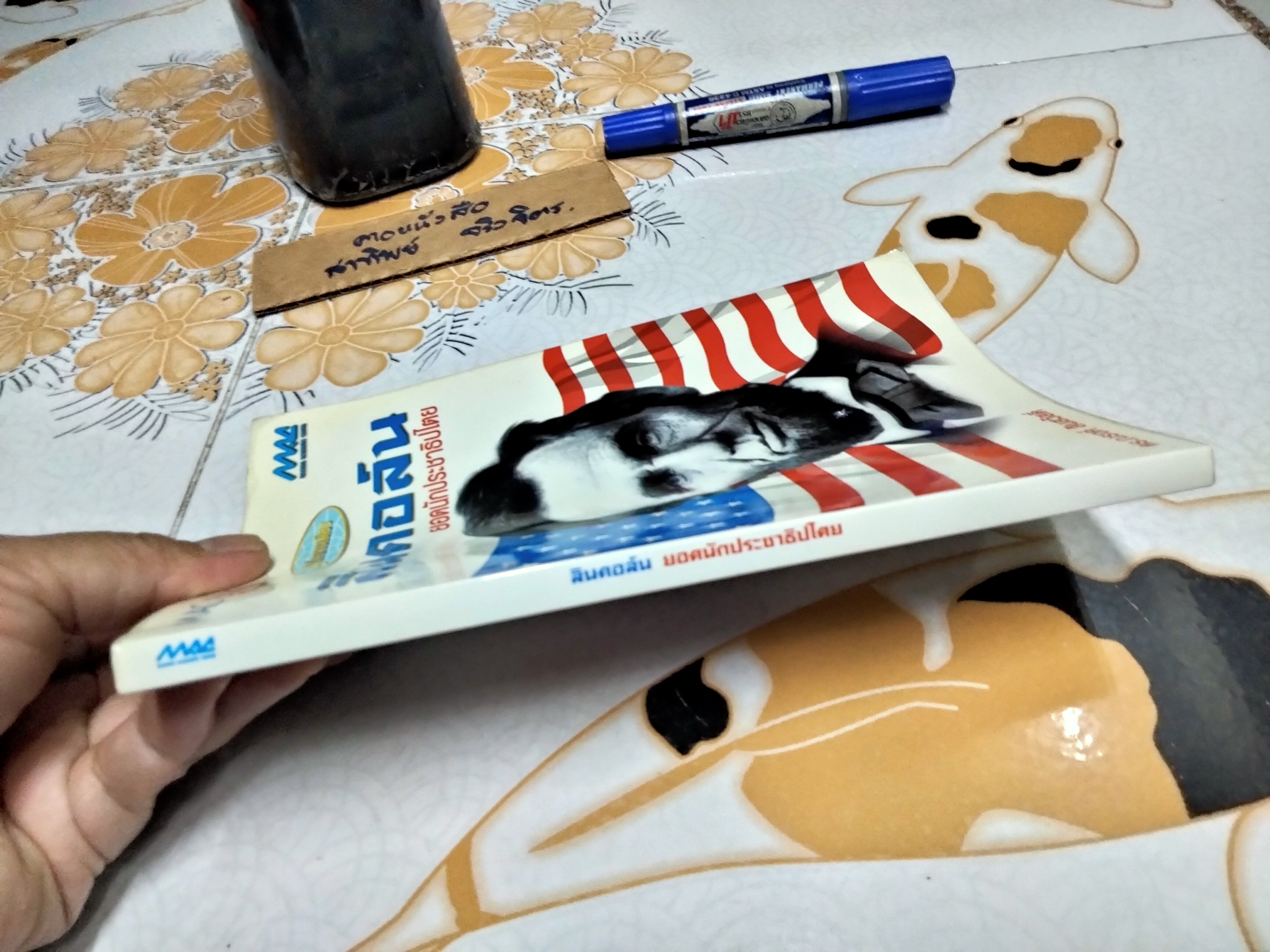 ลินคอล์น ยอดนักประชาธิปไตย โดย ดร.ณรงค์ สินสวัสดิ์ พิมพ์ปี พ.ศ.2550 สนพ.แม็ค