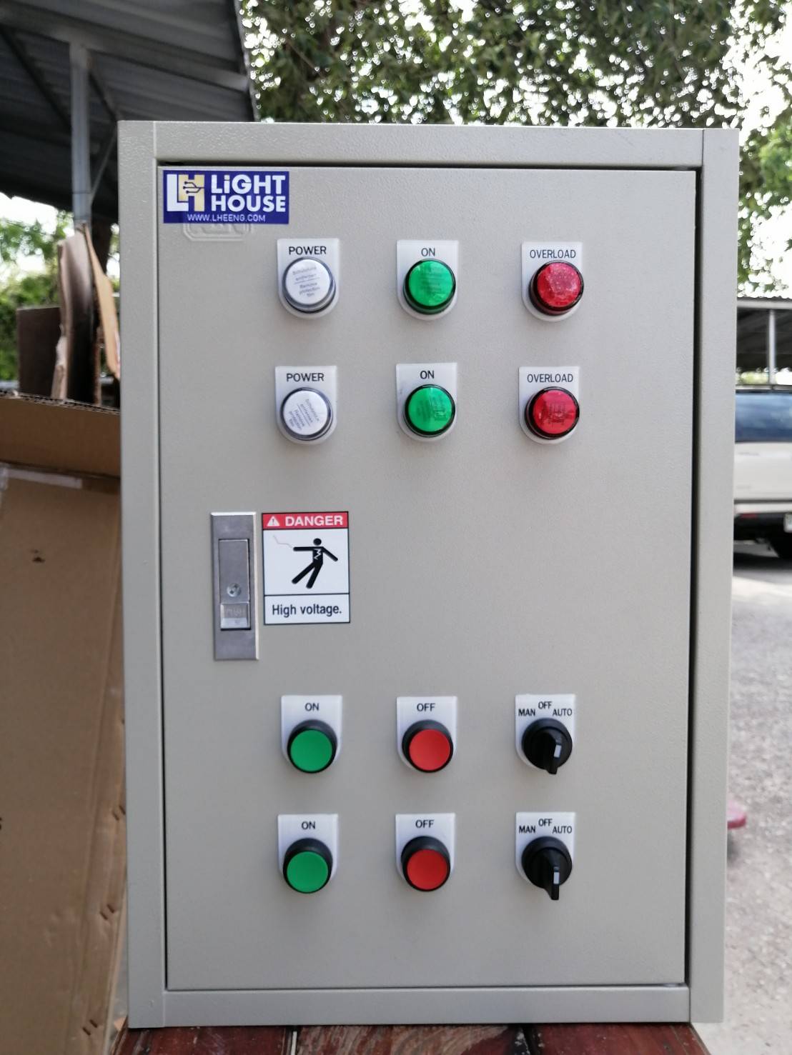 ตู้ควบคุมมอเตอร์ปั๊มน้ำ 2 ตัว(ผ่านลูกลอย) สวิทช์ ลูกลอย float switch 1.5HP-2 HP แรง ปั๊มดูดน้ำ ประปาหมู่บ้าน มอเตอร์ บ่อบาลดาน ปั๊มหอยโข่ง ถังเก็บน้ำ หอสูง บ่อเก็บน้ำ เติมน้ำแบบอัติโนมัติ 1.5-2 แรง HP แรงม้า 220V 2 สายไฟบ้าน