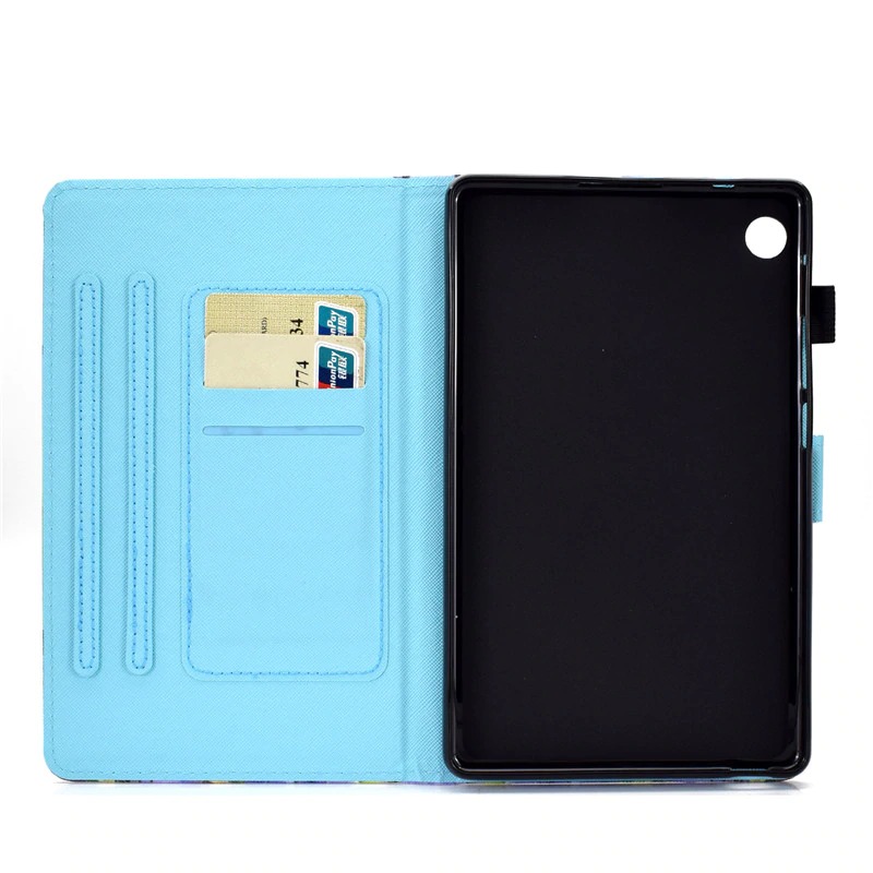 Case Huawei MatePad T8 8 นิ้ว #เคสฝาพับหนัง PU พิมพ์ลาย Pattern Printing Stand Leather