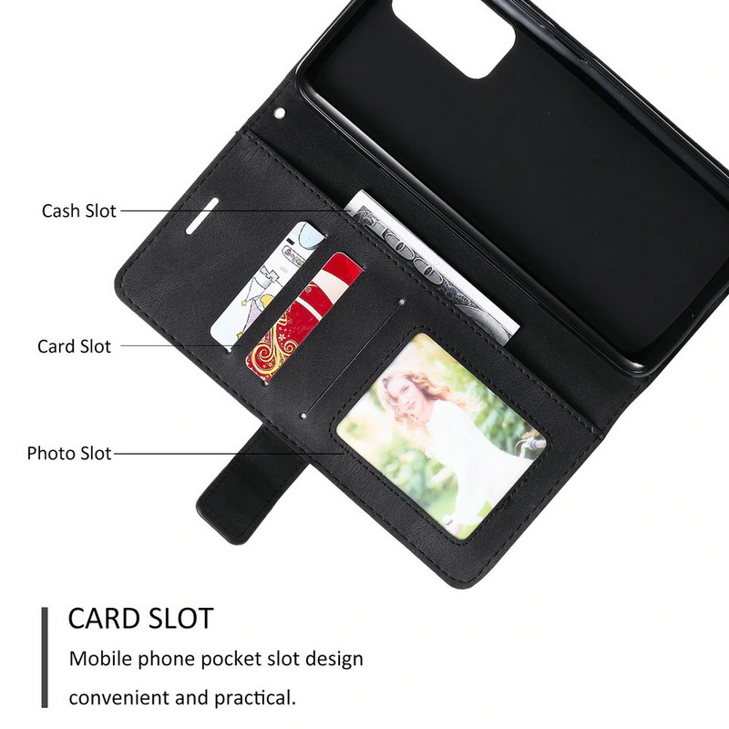 เคส Xiaomi Mi Note 10 Pro #เคสฝาพับหนัง PU มีช่องเสียบบัตรอื่นๆในตัว Geometric Pattern Leather Card Holder Protective