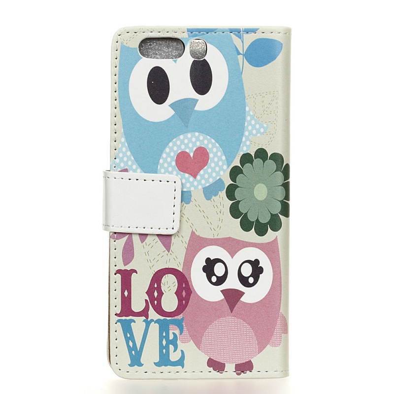 เคส Huawei P10 Plus เคสหนัง PU พิมพ์ลายสไตล์กระเป๋าสตางค์ Printing Pattern สวยๆ