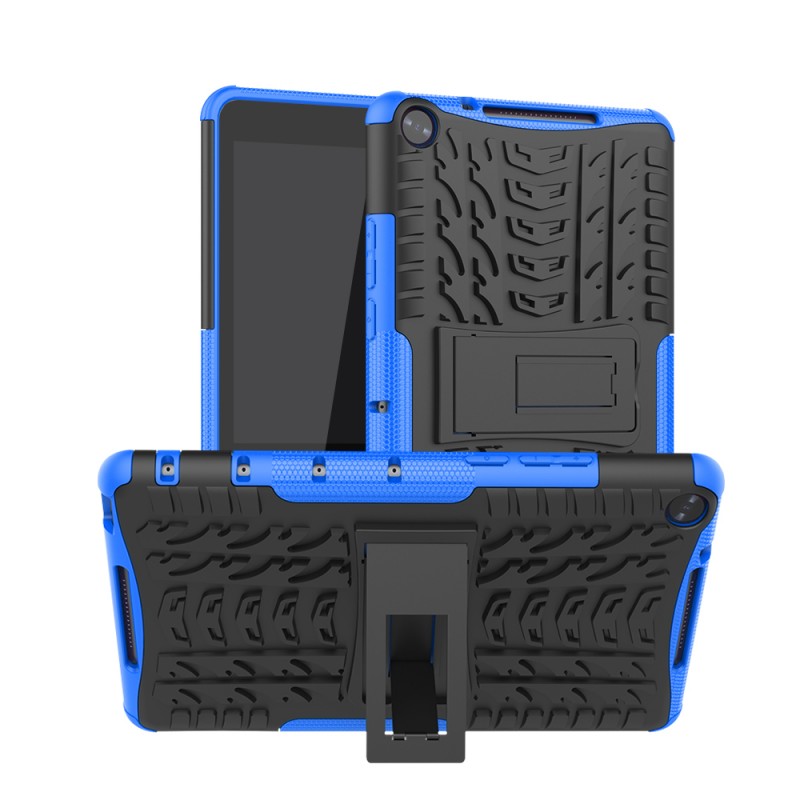 Case Huawei Mediapad M5 Lite 8 #เคสฝาหลังไฮบริด Cool Tyre PC+TPU Combo Cover with Kickstand