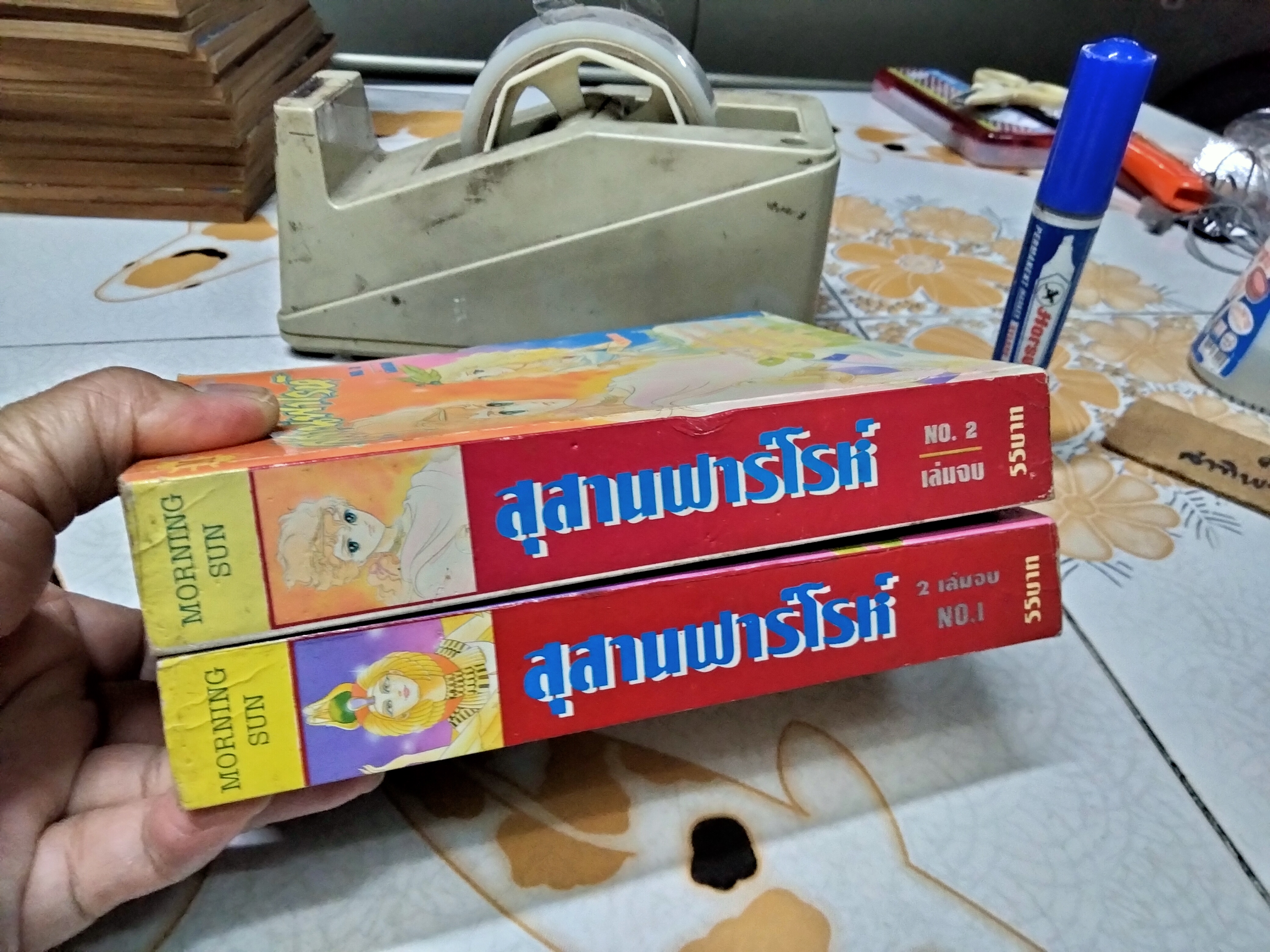 สุสานฟาโรห์ 2 เล่มจบ ผลงาน ทาเคมิยะ เคโกะ ฉบับรวมเล่ม 2 เล่มหนา สนพ.มอร์นิ่งซัน