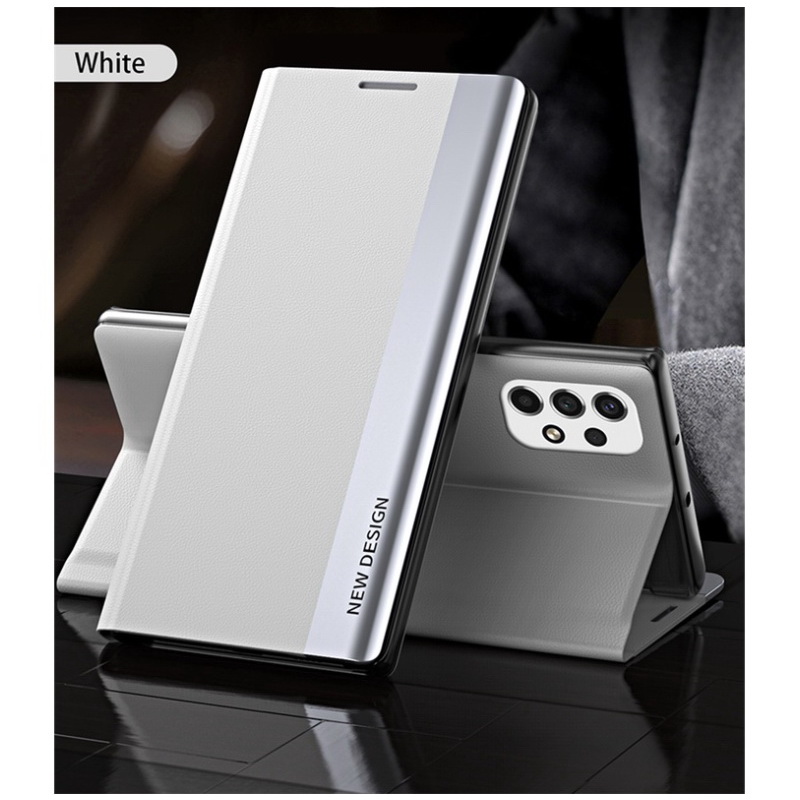 Case Redmi 10C#เคสฝาพับผิวเคลือบหนัง PU ปิดแม่เหล็ก Bracket Flip Cover Leather Magnetic (สินค้าตัวอย่างสินค้าจริงตรงตามรุ่น)
