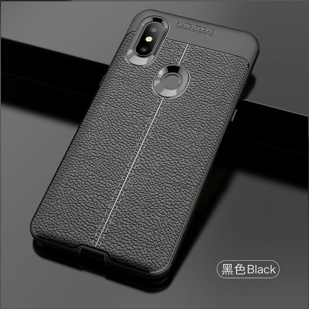Case Xiaomi Mi Mix 3 #เคสฝาหลัง TPU ผิวลิ้นจี่ช่วยป้องกันลายนิ้วมือและกันลื่นได้ดี