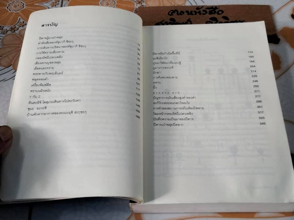 คินดะอิจิยอดนักสืบ ตอนที่ 3 บทเพลงปีศาจ โยโคมิโซะ เซซิ เขียน , ชมนาด ศีติสาร แปล (พิมพ์ครั้งที่ 2-2548 )
