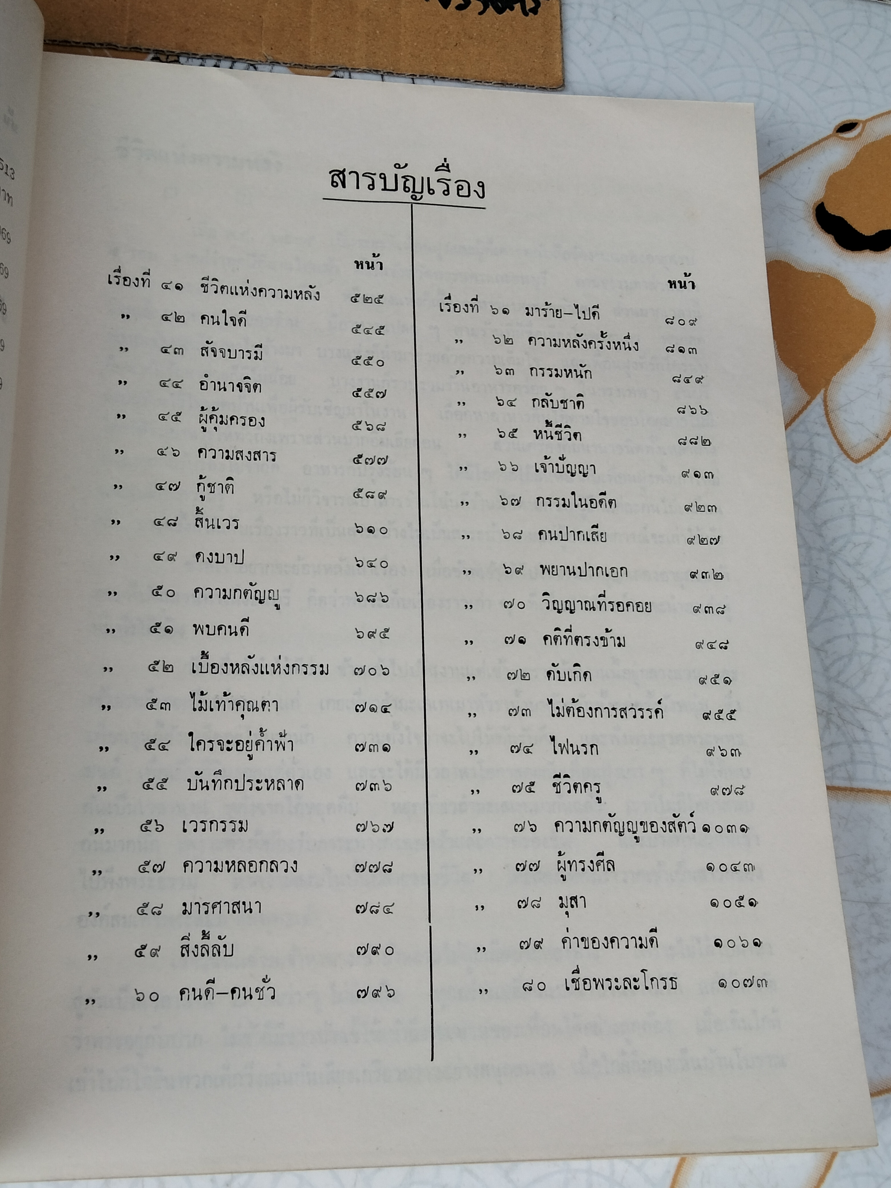 กฎแห่งกรรม ของ ท.เลียงพิบูลย์ (รวม 120 เรื่อง เล่ม 2 เรื่องที่ 41-80