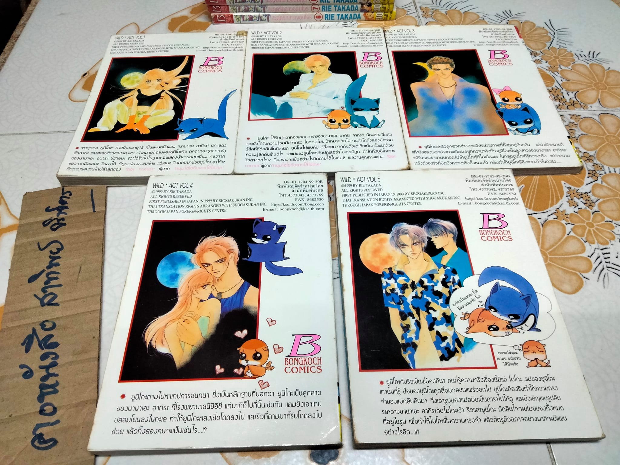 สะดุดรักสาวจอมโจร (WILD ACT) - 10 เล่มจบ