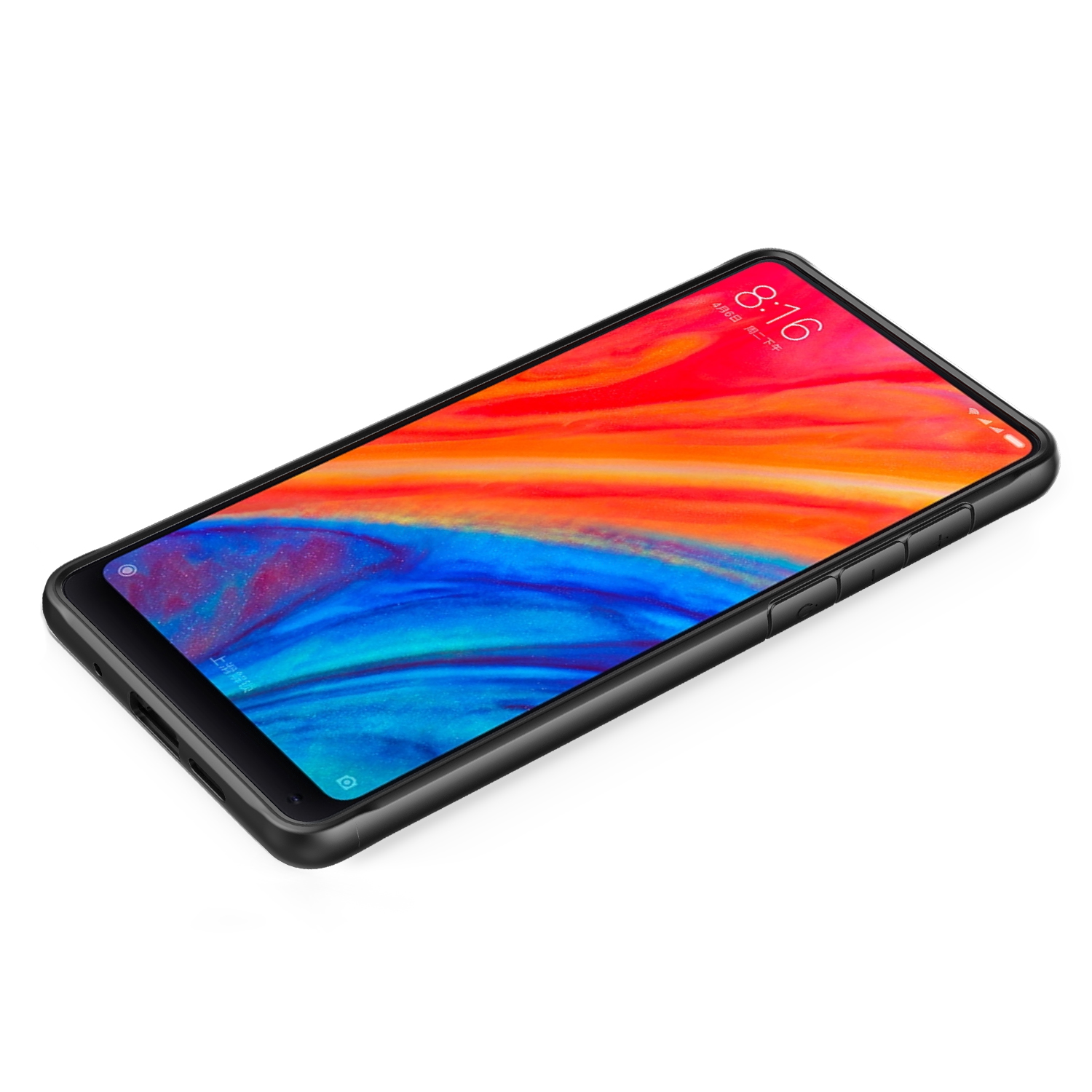 เคส Xiaomi Mi Mix 2s #เคสฝาหลัง Shock Absorption Tough PC+TPU นุ่ม