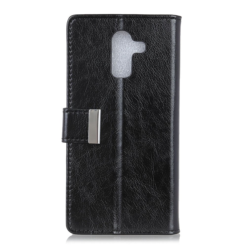 เคส Xiaomi Pocophone F1 #เคสฝาพับหนัง PU Textured Split Leather