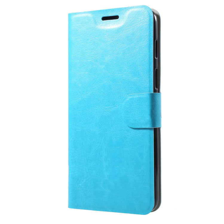 เคส OnePlus 6 #เคสฝาพับหนัง PU ผิวหนังม้าปกเสริมแผ่นเหล็กมีช่องใส่บัตรคุณภาพดี