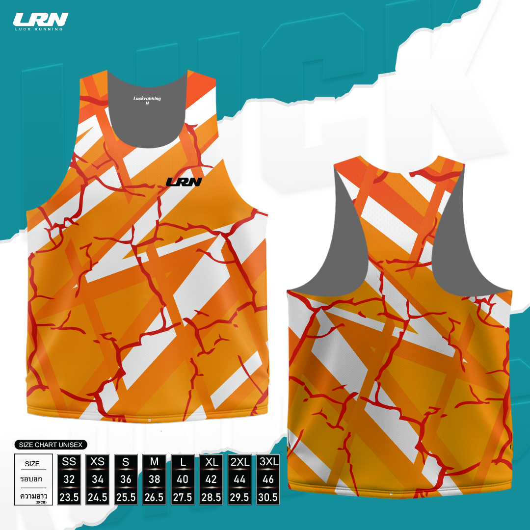 เสื้อกล้าม Run Elite ผ้า Air Flow Plus สำหรับวิ่งมาราธอน (AP05-01)