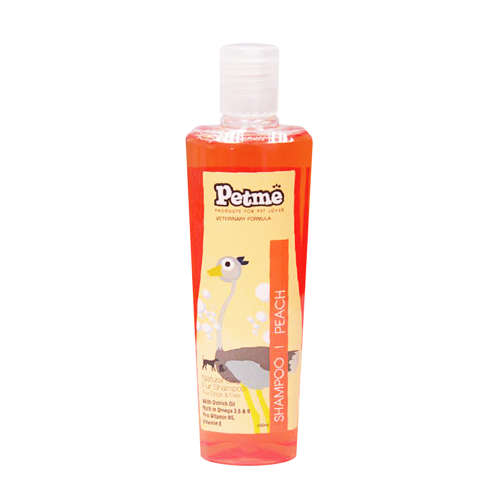 แชมพู Petme แดง Peach