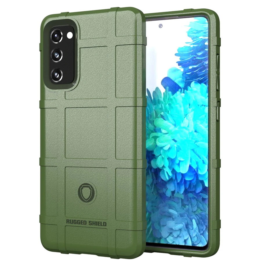 Case Samsung Galaxy S20 FE / S20 FE 5G #เคสฝาหลัง Rugged Shield Series Soft Silicone Shock Absorption Matte กันกระแทก
