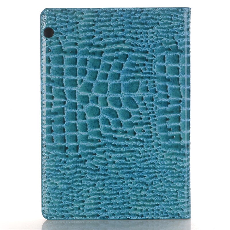Case Huawei MediaPad T3 10 #เคสฝาพับแบบกระเป๋าสตางค์ลายผิวหนังจระเข้ Crocodile Texture