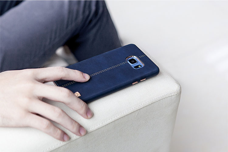 เคส Samsung Galaxy Note FE #เคสฝาหลัง NILLKIN แท้ Englon Series หนังเคลือบพลาสติกแข็งคุณภาพดี