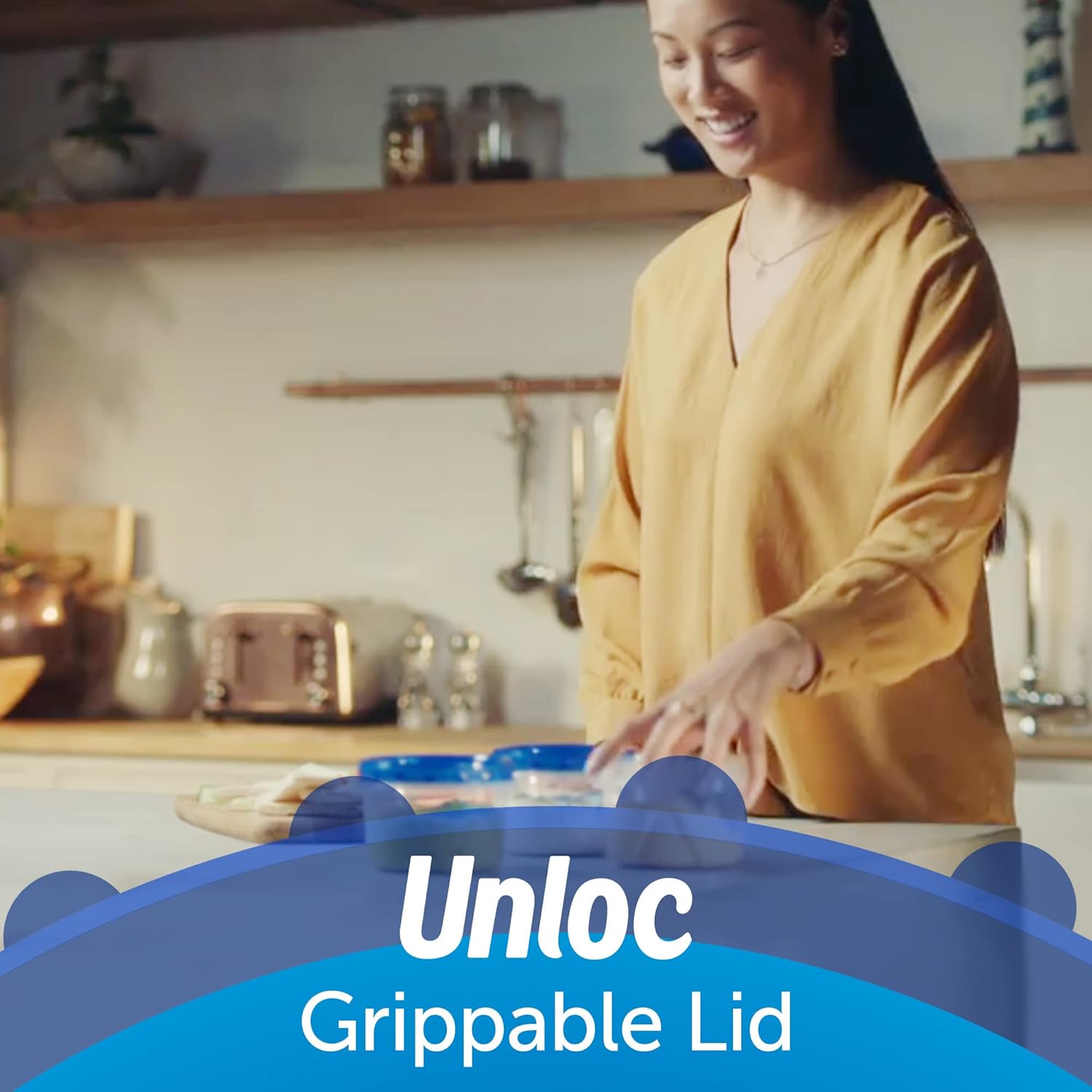 (Pre Order) Ziploc® Twist’n Loc Containers & Lids 8 oz., 4 Count กล่องพลาสติก ทรงกลมพร้อมฝาปิด สำหรับใส่อาหาร