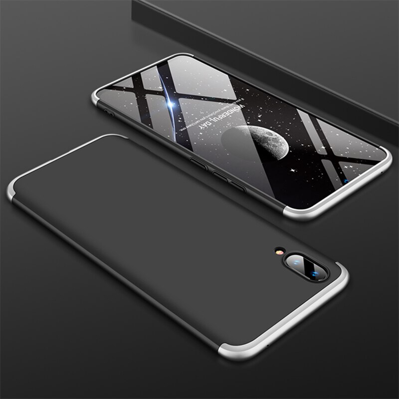 Case vivo V11 / V11 Pro #เคสฝาหลังพลาสติกแข็ง Detachable All-wrapped Matte แยกชิ้นได้