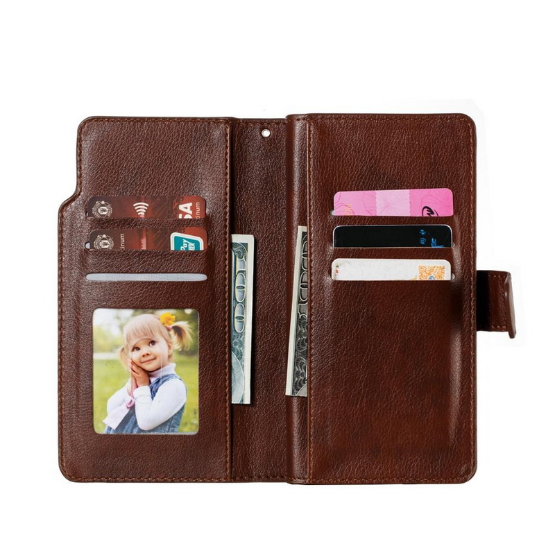 เคส Samsung Galaxy S20 Ultra / S20 Ultra 5G #เคสฝาพับหนัง PU แบบกระเป๋าสตางค์มีที่เก็บบัตรหลายช่อง Retro Wallet Leather Cover Multi Cards Stand