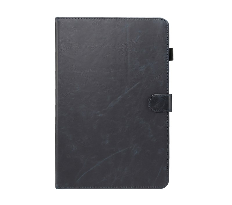 Case Samsung Galaxy Tab S4 10.5 T830 / T835 #เคสฝาพับหนัง PU ผิวหนังม้า Crazy Horse Texture PU Leather Wallet