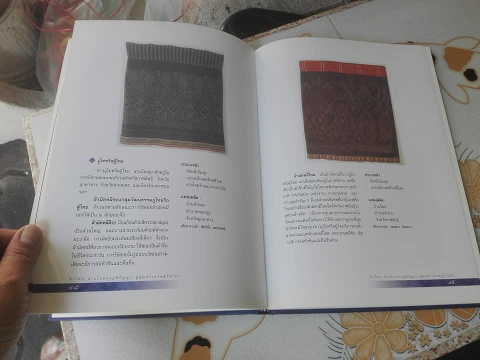 หนังสือ ผ้าไทย-สายใยแห่งภูมิปัญญา..สู่คุณค่าเศรษฐกิจไทย **สินค้า