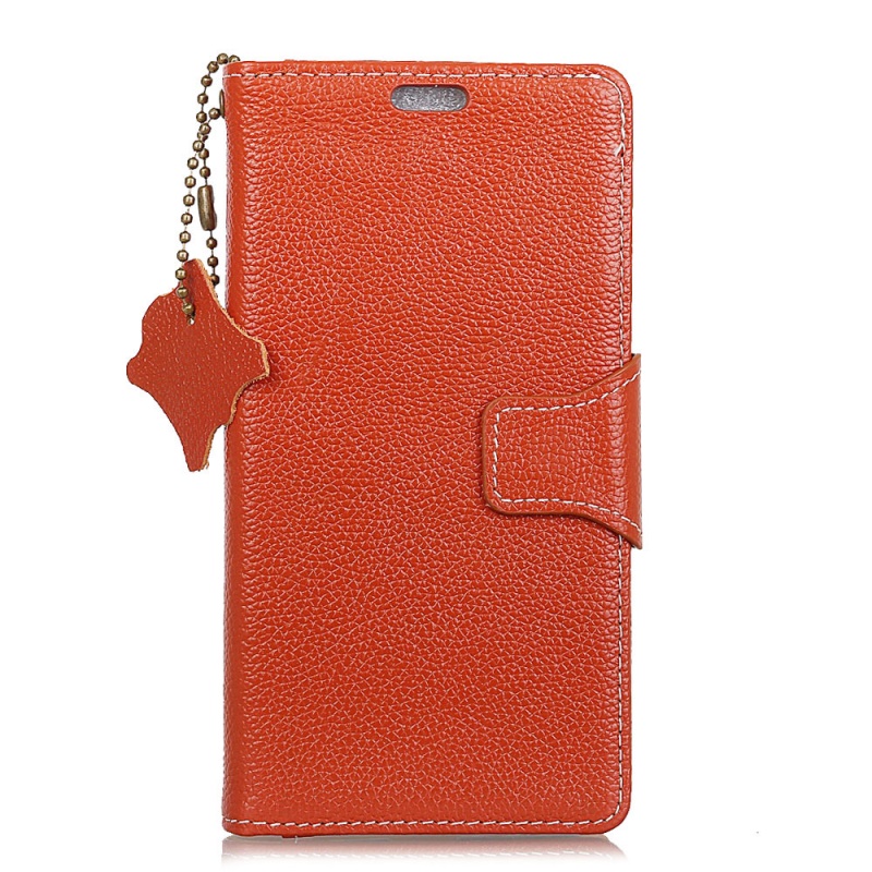 เคส Huawei Y9 (2018) #เคสฝาพับสไตล์กระเป๋าสตางค์หนังแท้ผิวลิ้นจี่คุณภาพดี Litchi Skin Stand Wallet
