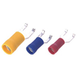 VINYL-INSULATED DOUBLE CRIMP FLANGE SPADE TERMINALS