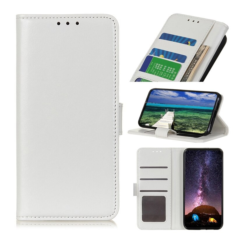 เคส Samsung Galaxy A53 5G #เคสฝาพับวัสดุหนัง PU ผิวเรียบมีสไตล์ Leather Material Simple Stylish Phone Cover