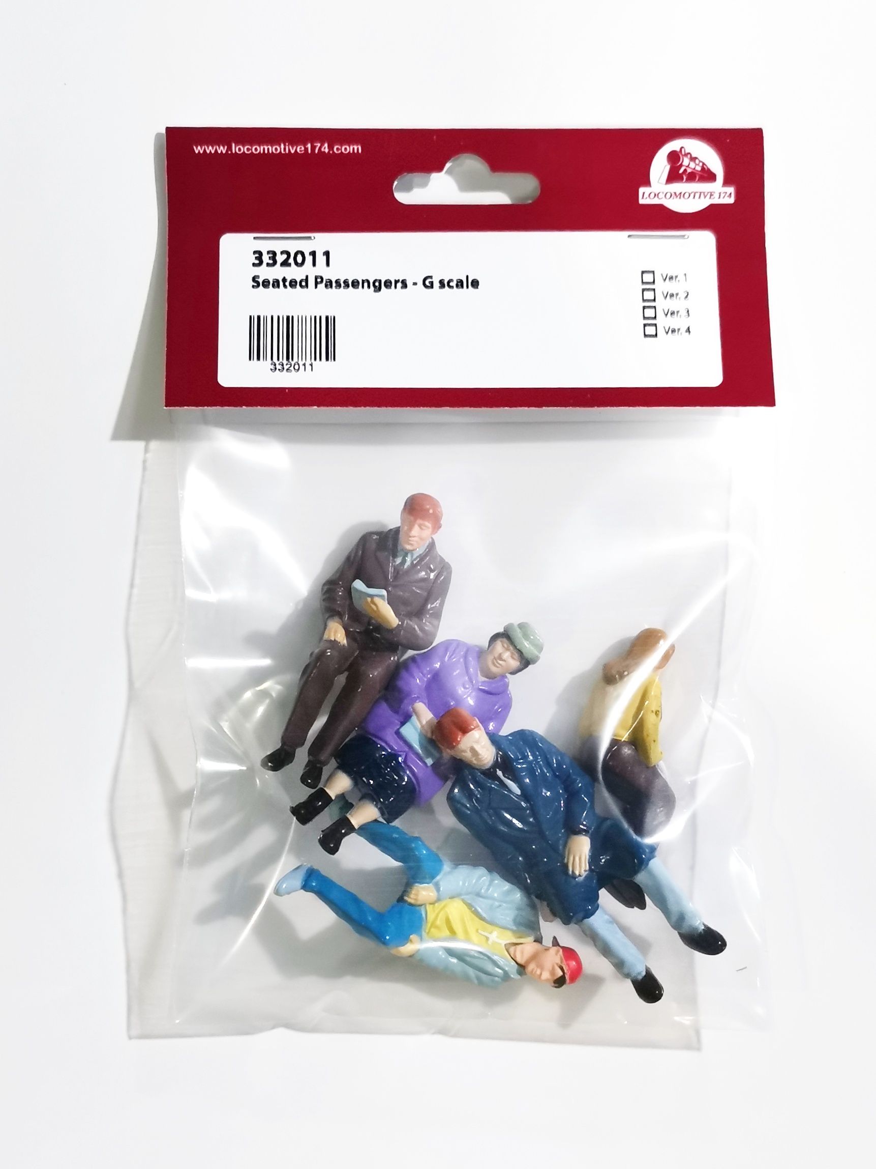 Seated Passengers 5pcs Set - G Scale