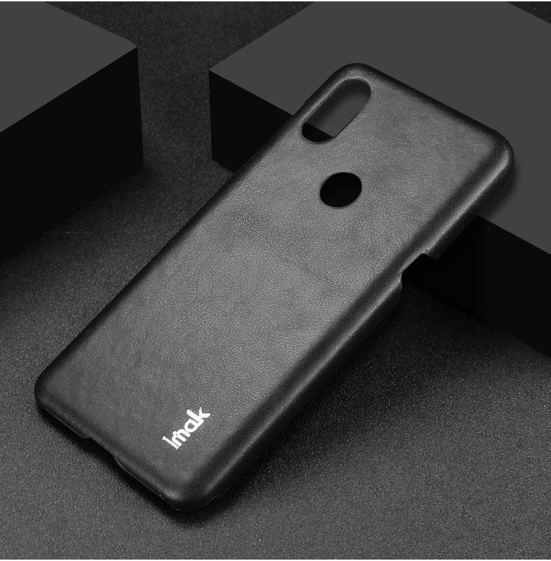 Case Xiaomi Mi Mix 3 #เคสฝาหลังพลาสติกเคลือบหนัง PU IMAK Ruiyi Series