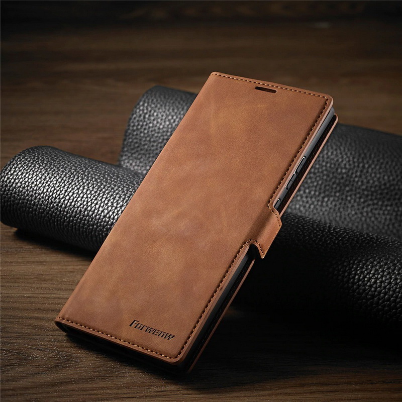 Case Samsung Galaxy Note 20 Ultra / Note 20 Ultra 5G #เคสฝาพับแบบกระเป๋าสตางค์ FORWENW Leather Wallet Case