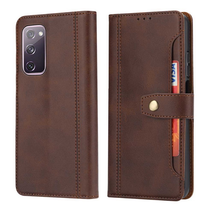 เคส Samsung Galaxy S20 #เคสฝาพับหนัง PU สไตล์กระเป๋าสตางค์พร้อมช่องใส่การ์ด Multi-Card Slots Wallet Casing PU Leather Case Magnetic Buckle Book Flip Cover
