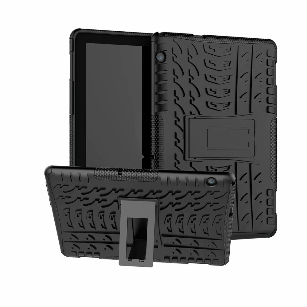 Case Huawei MediaPad T5 10 (10.1 inch) #เคสฝาหลังKickstand PC + TPU Hybrid กันกระแทก