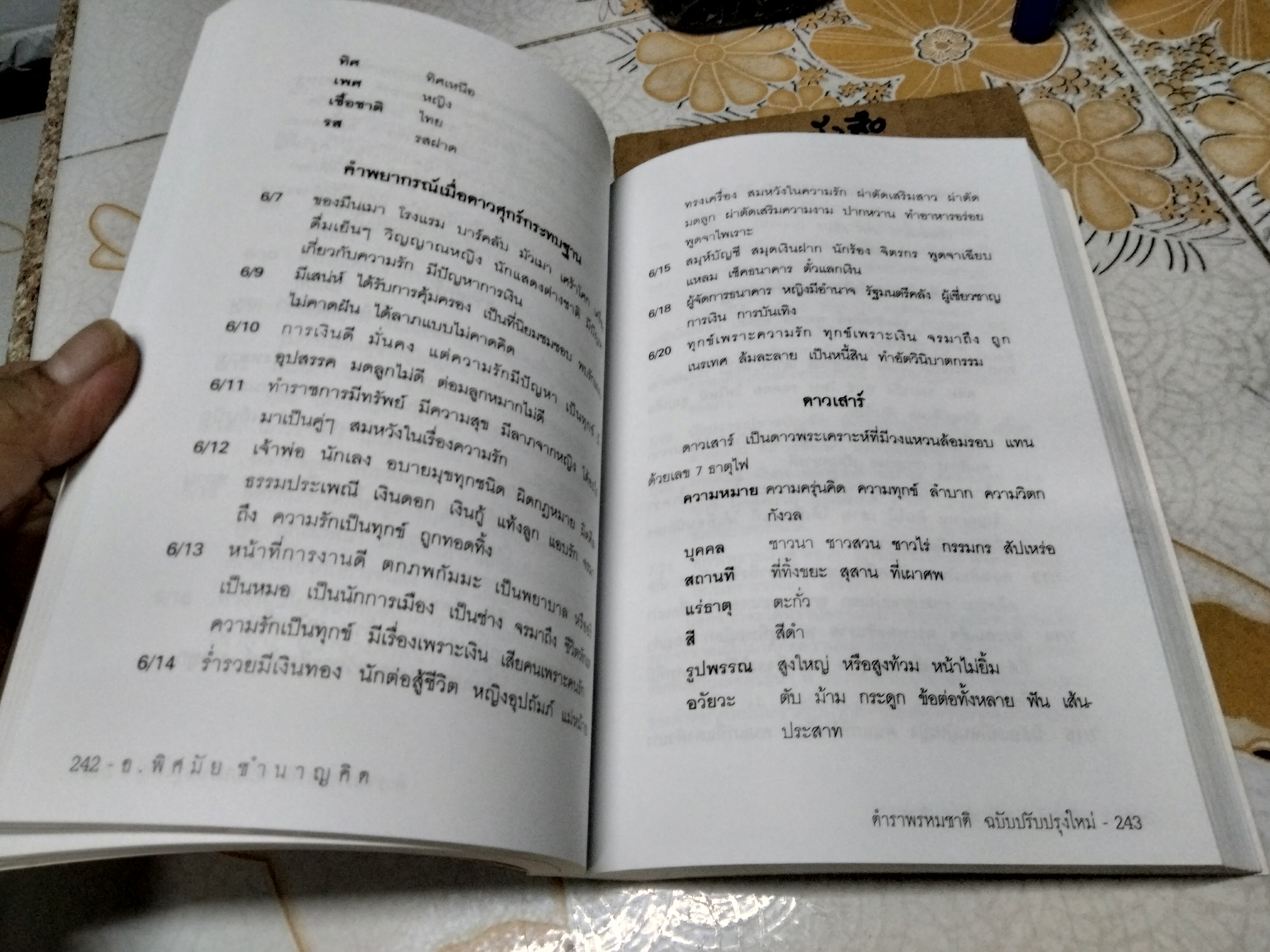 ตำราพรหมชาติ ฉบับปรับปรุงใหม่ โดย อ.พิศมัย ชำนาญคิด พิมพ์ครั้งที่ 2/2557