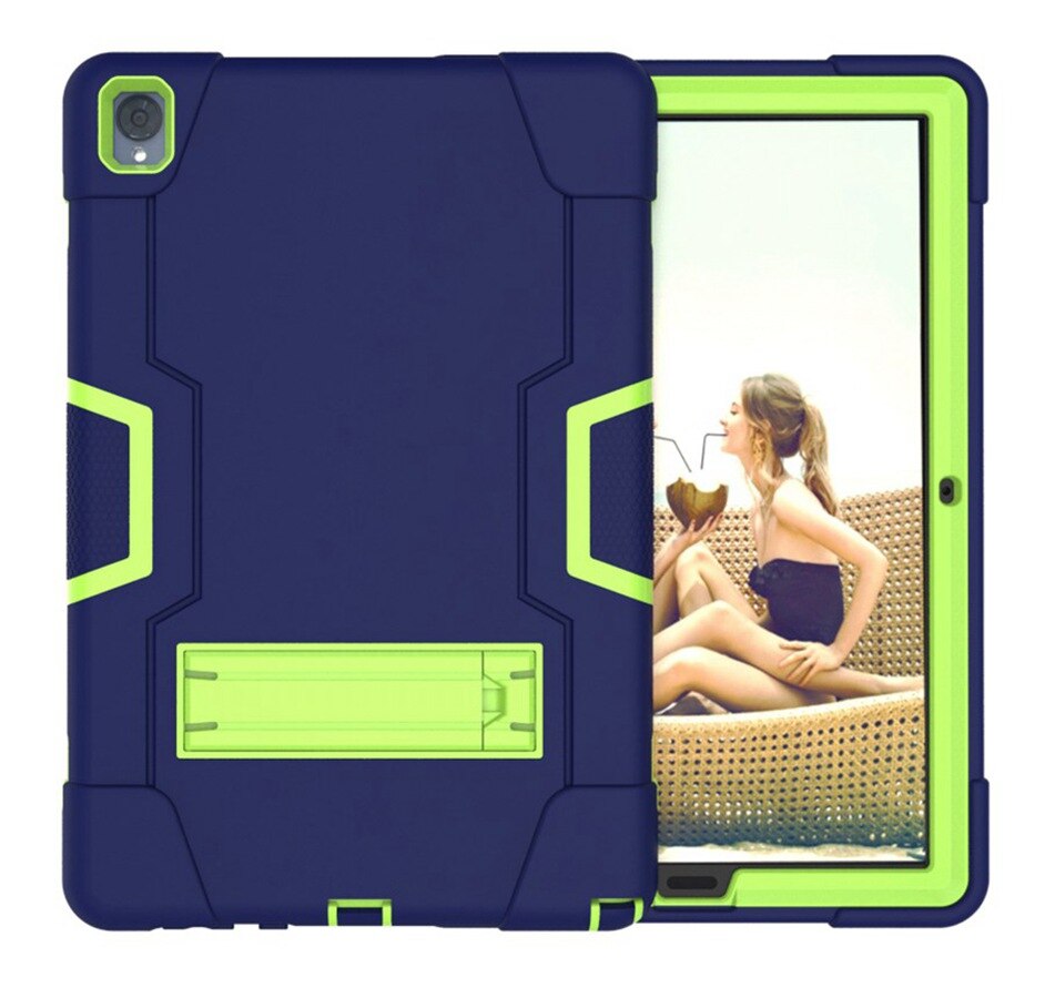 เคส Huawei MediaPad M6 10.8 นิ้ว #เคสฝาหลังกันกระแทก Kickstand PC Silicone Armour Defender