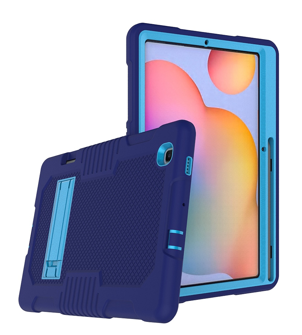Case Samsung Galaxy Tab S6 Lite 10.4 SM-P610 SM-P615 SM-P617 #เคสฝาหลังกันกระแทก Full Protection Case 3 in 1 Bracket S-pen Slot