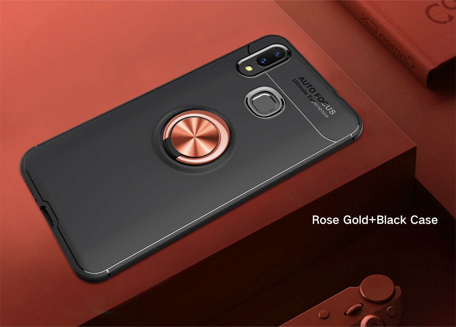 เคส Huawei nova 3i TPU #เคสฝาหลังมีแหวนสวมนิ้ว Finger Ring Kickstand (Built-in แผ่นโลหะแม่เหล็ก)