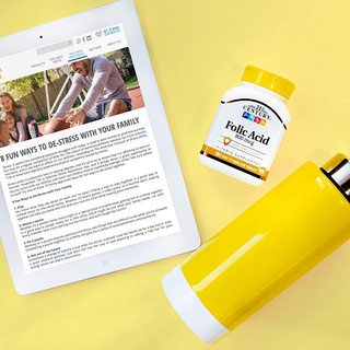 Century® Folic Acid 400 mcg 250 Tablets, 800 mcg 180 Tablets กรดโฟลิก